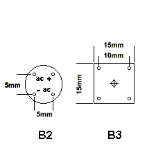 Bridge Rectifier Pin-outs and Dimensions