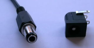 DC Barrel Type Plug and Socket