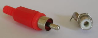 From Left: Line Plug, Chassis Socket