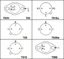 Transistor Pin-Outs