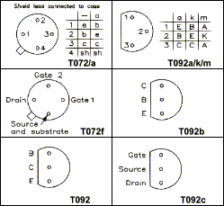 Transistor Pin-Outs