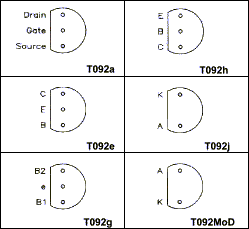 Transistor Pin-Outs