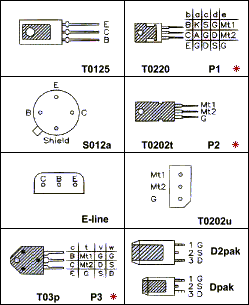 Transistor Pin-Outs