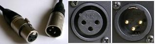 From Left: Line Socket, Line Plug, Panel Socket, Panel Plug
