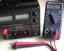 Power Supply & Multimeter